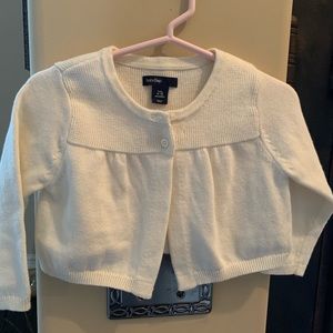 Cream Baby Gap sweater